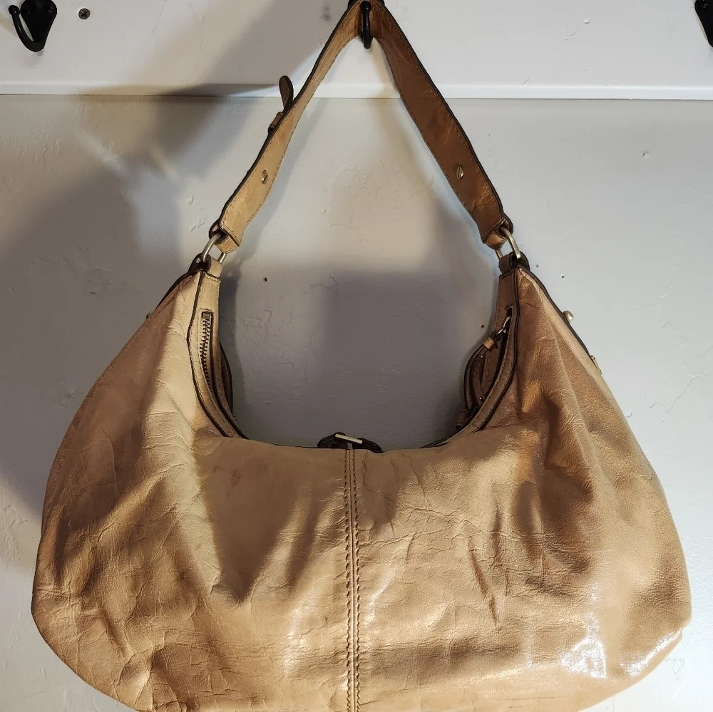 Sigrin Olsen 100% Lambs Leather Shoulder Bag 14 X 8‎ X 5